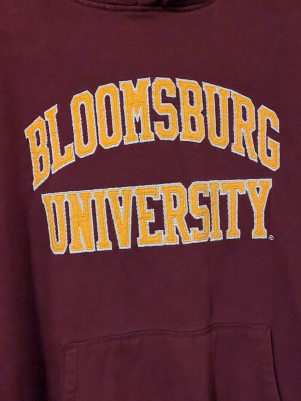 Bloomsburg University unisex pullover hoodie size medium - Picture 2 of 8